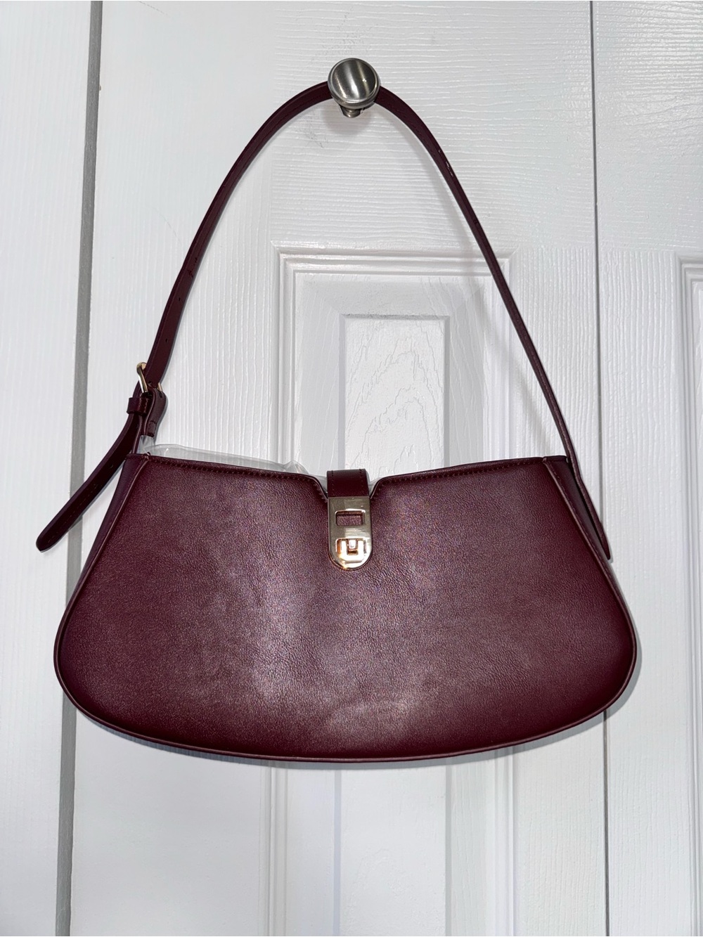 H&M Burgundy Small Shoulder Bag